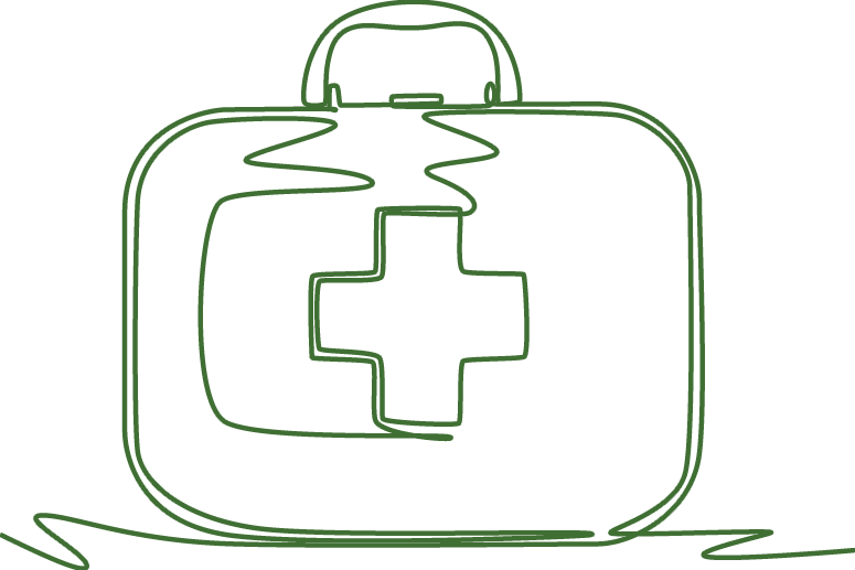 Back for medical equipment