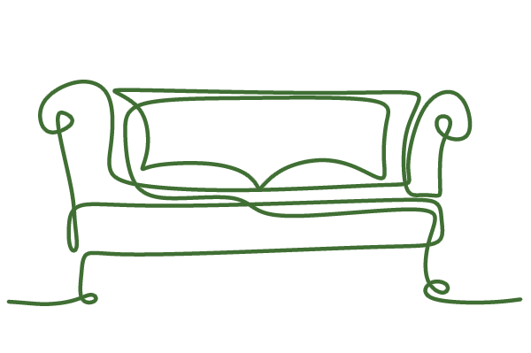 Couch for therapy services in Round Rock, TX